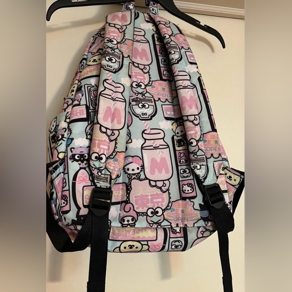 EUC Hello Kitty Loungefly backpack 🎒. Purchased at NYC comicon 🎒✨ - Picture 5 of 6
